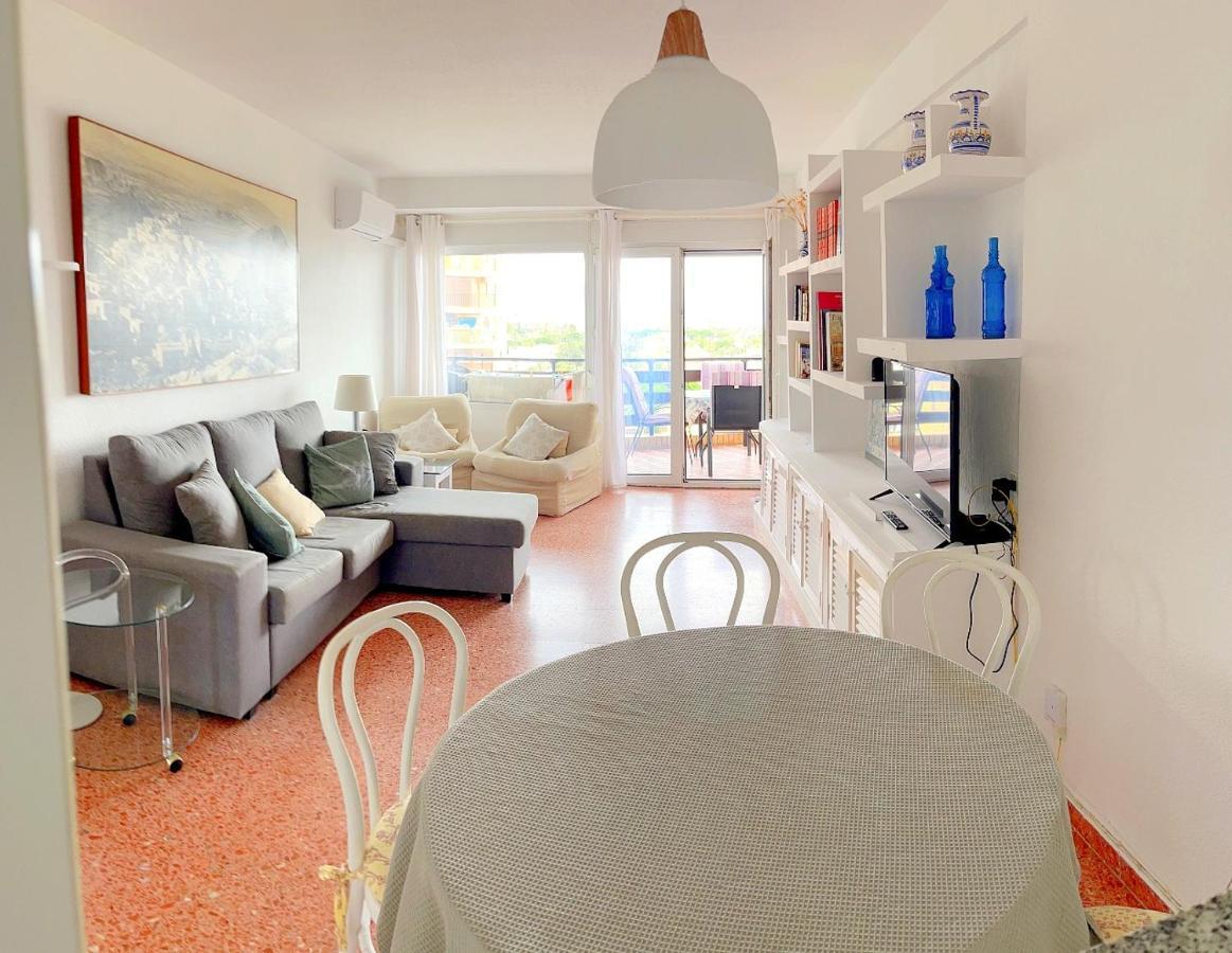 Apartamento Roquetas De Mar Urbanizacion, 2 Dormitorios, Gran Terraza Con Vista Al Mar, Wi-Fi, Parking Y Piscina מראה חיצוני תמונה